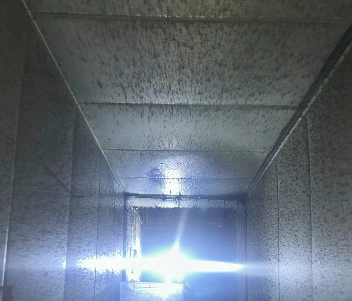 油烟管道清洗前