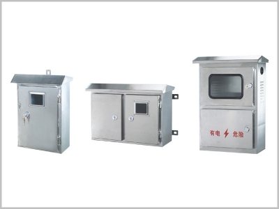 Stainless steel outdoor visible box