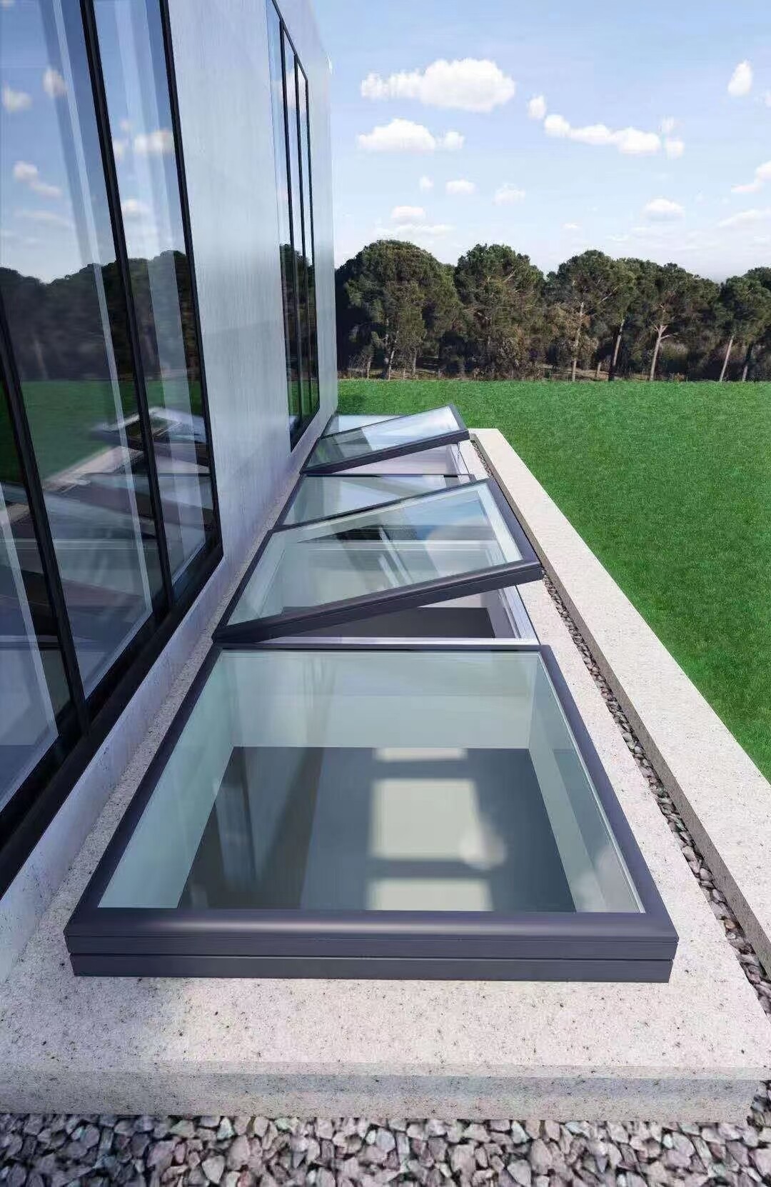 PST-F7G(天幕美）铝塑复合窗