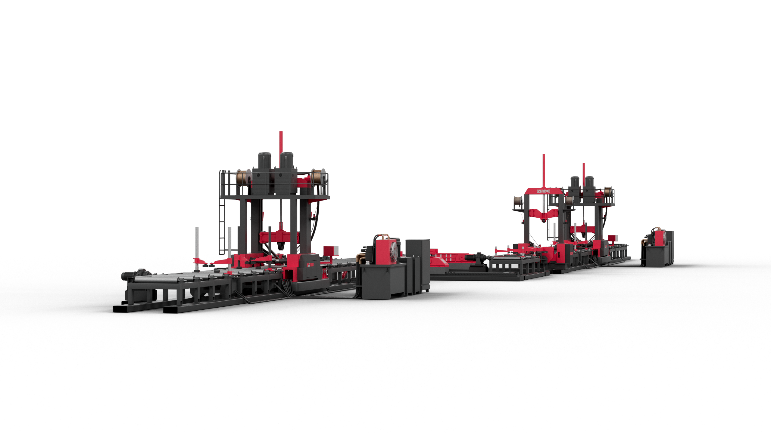 Dây Chuyền Sản Xuất Bán Tự Động H-Beam RockMaster