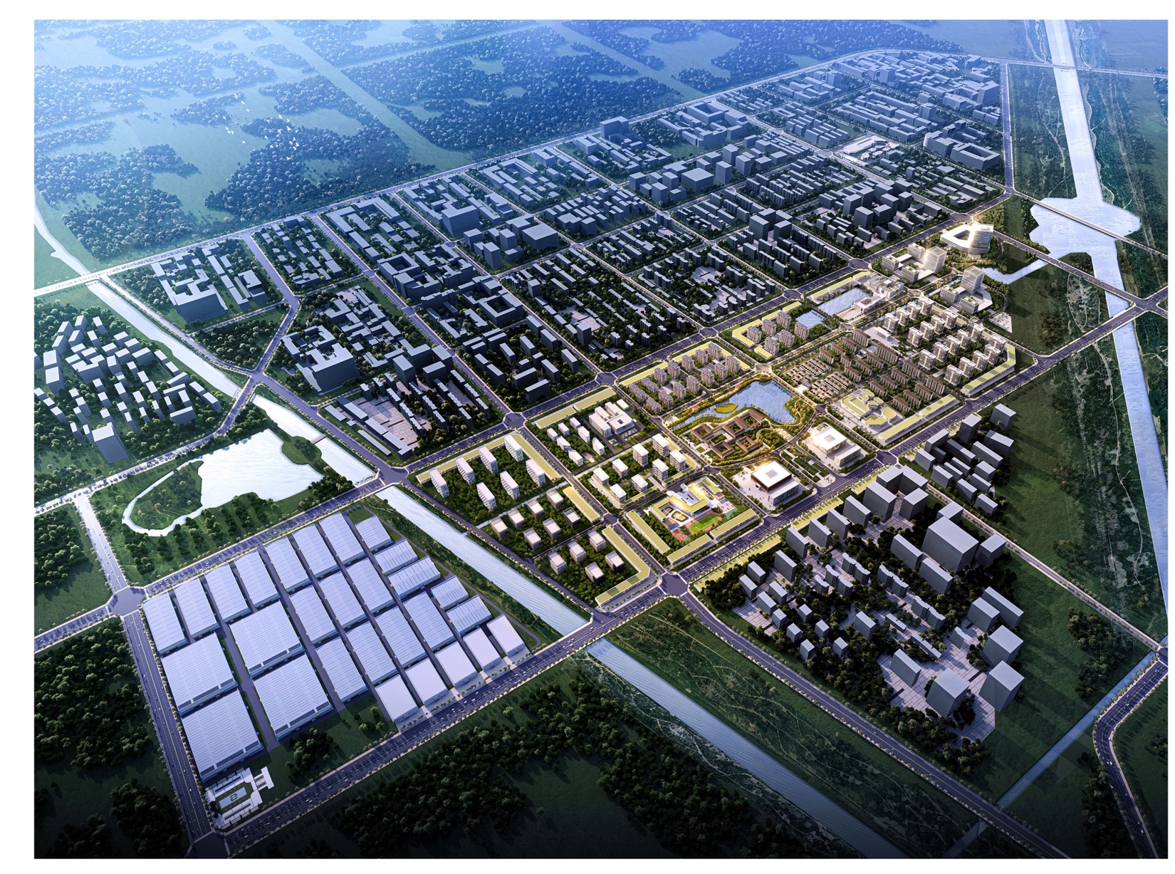 武城鲁权屯重点片区城市设计