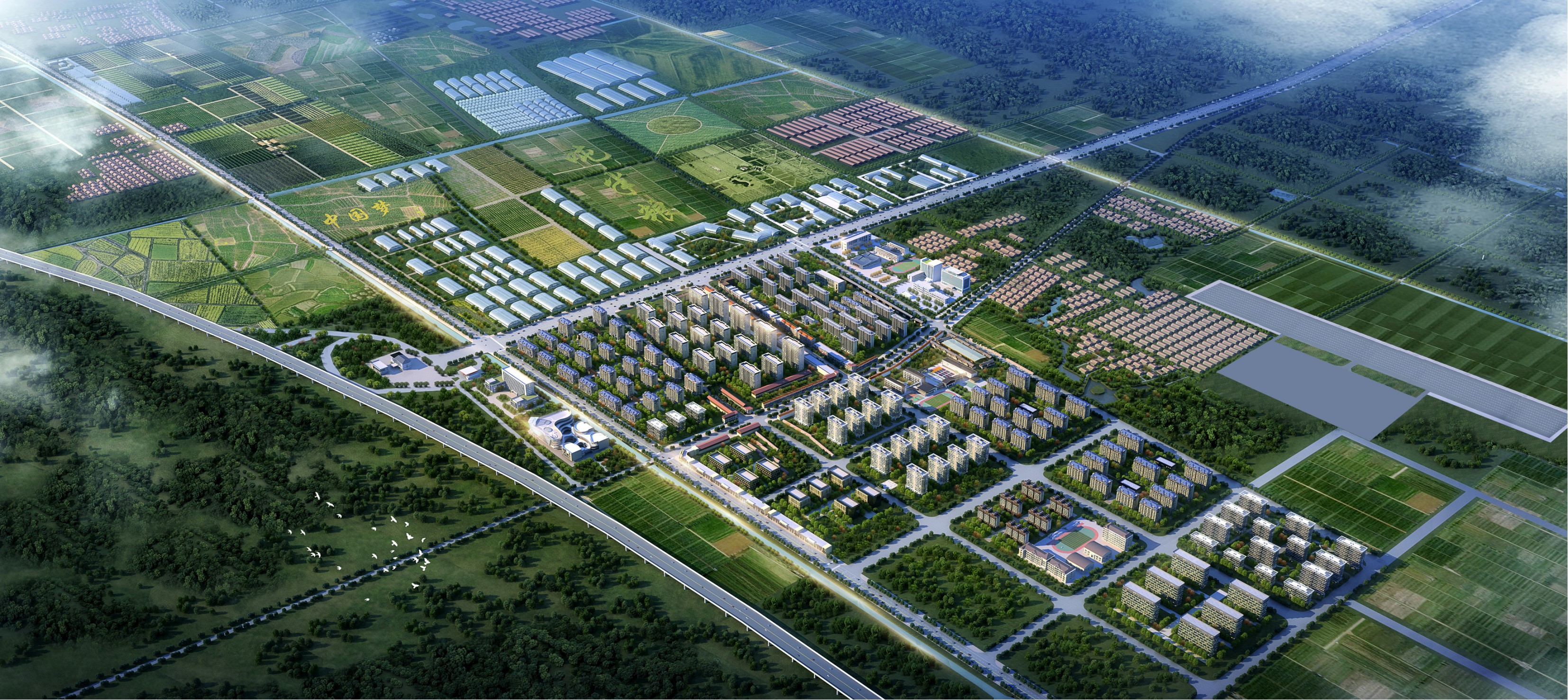 庆云尚唐镇规划