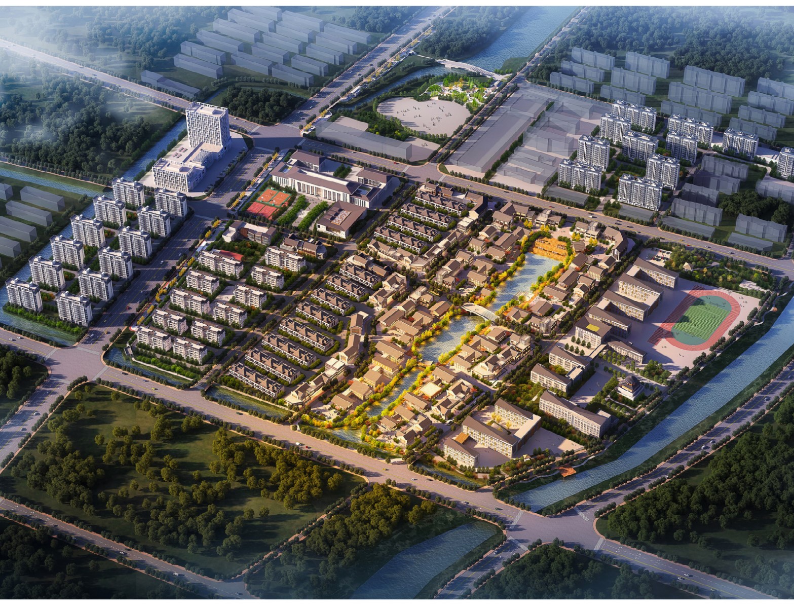 平原县恩城镇文昌湖片区综合开发项目