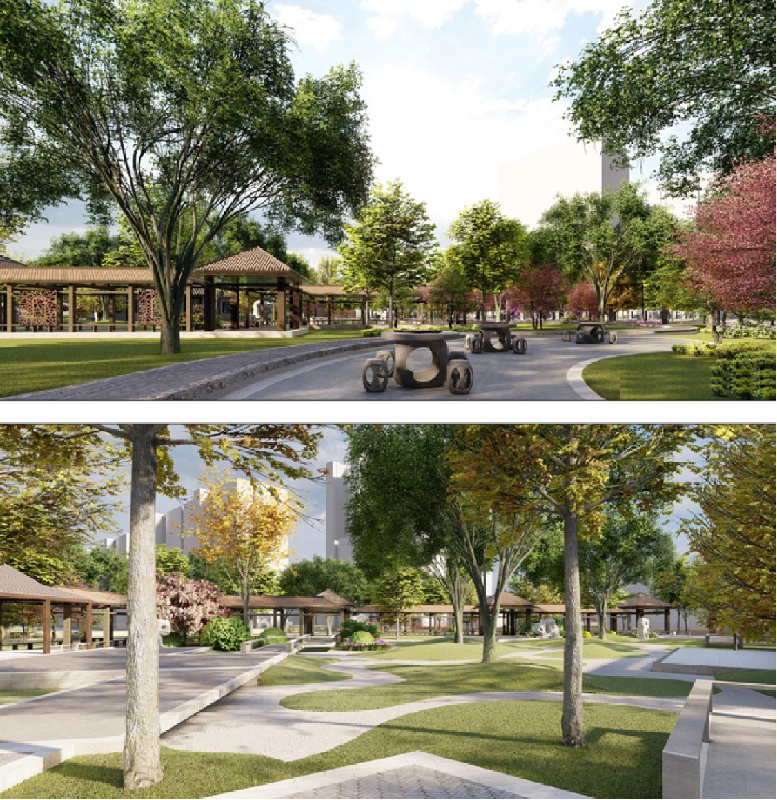 德城区“四小地方”提升设计-寒绿园