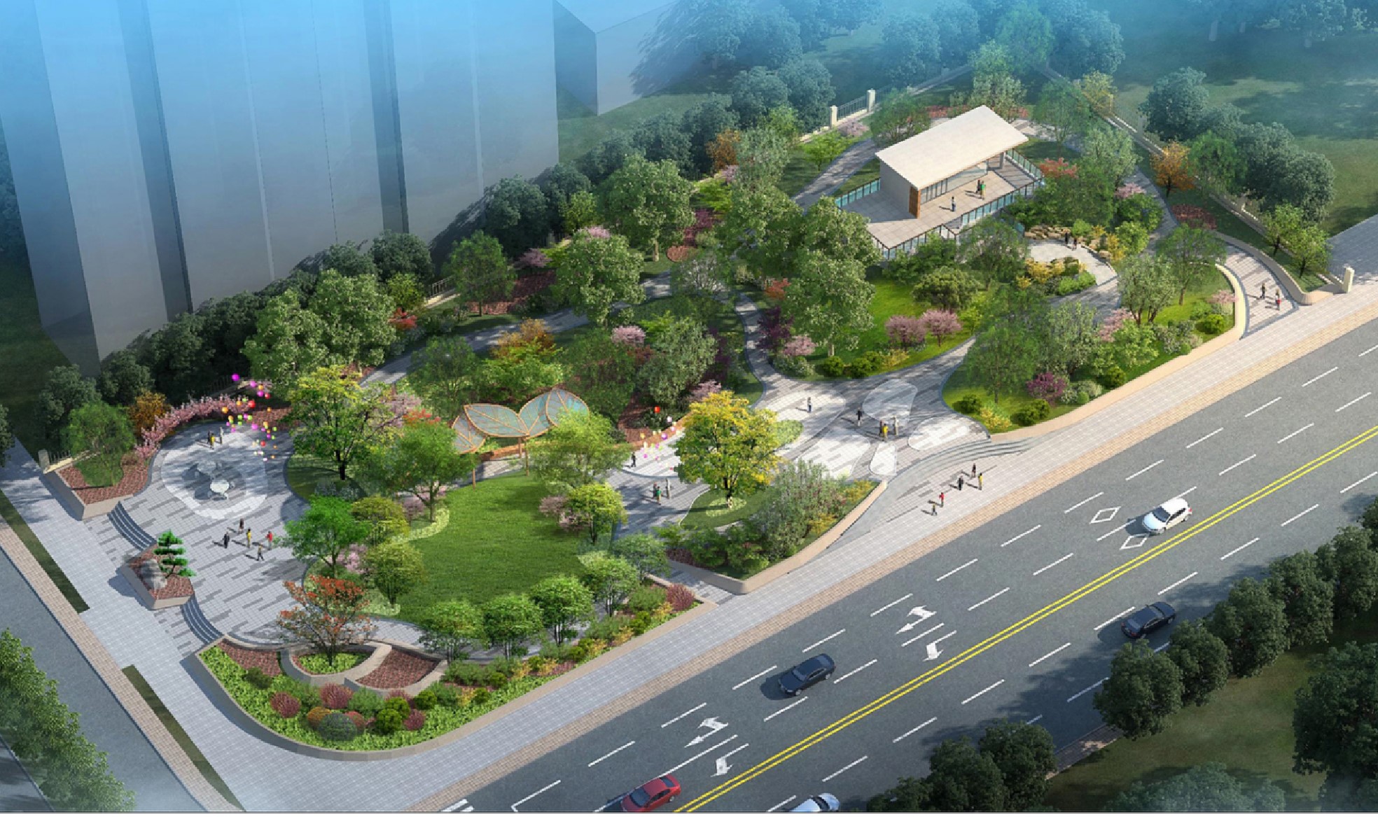 德城区“四小地方”提升设计-四时园