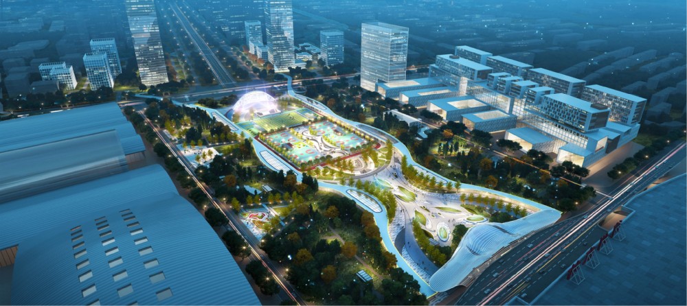 德州东站前广场