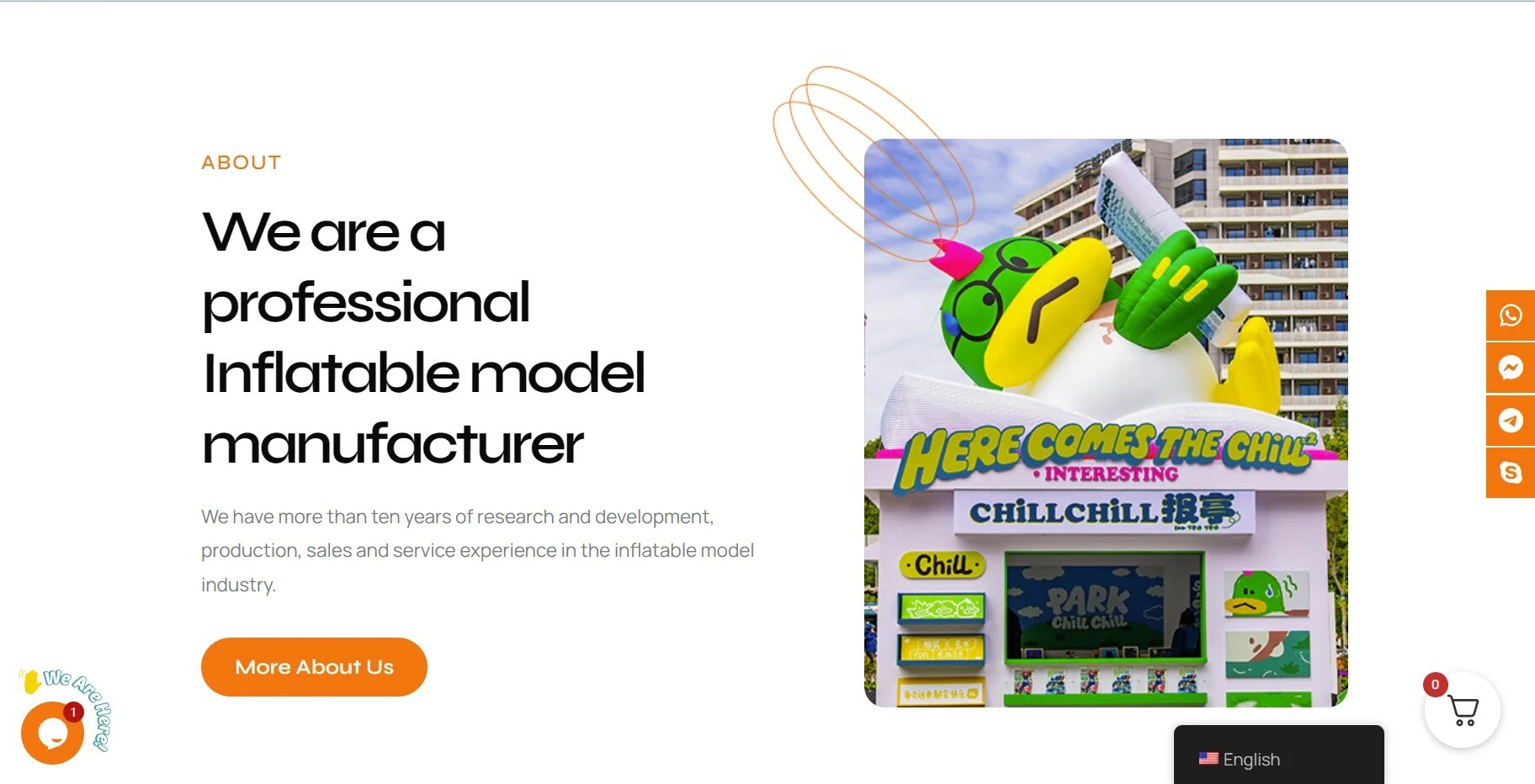 外贸独立站有关气模的典例分享