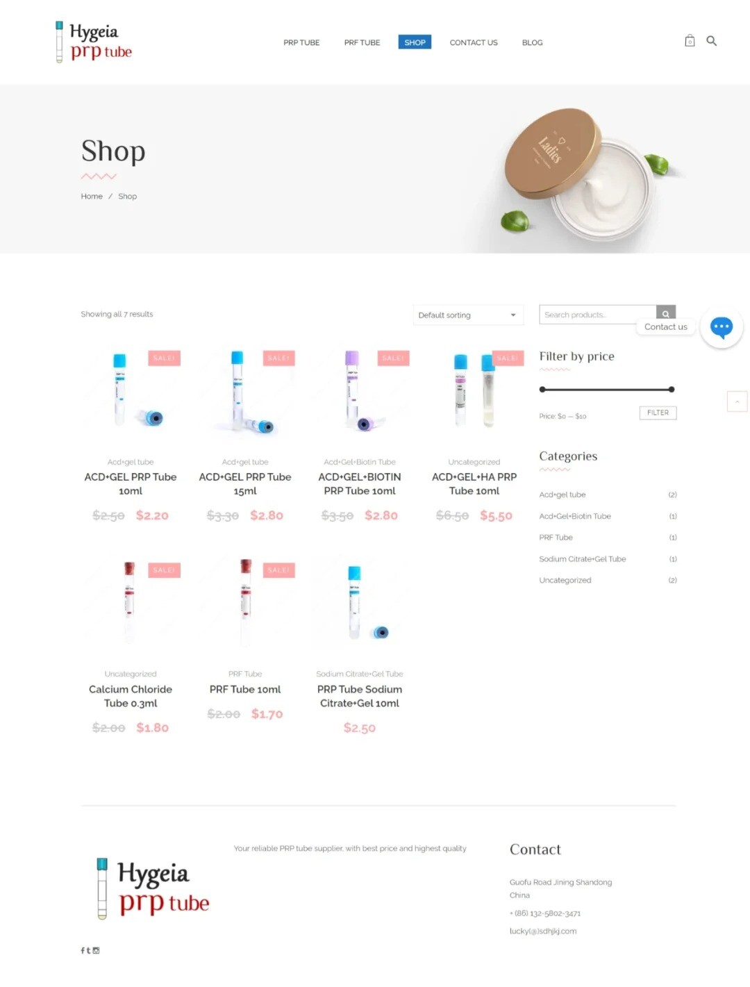 试管类在线支付独立站客户案例分享