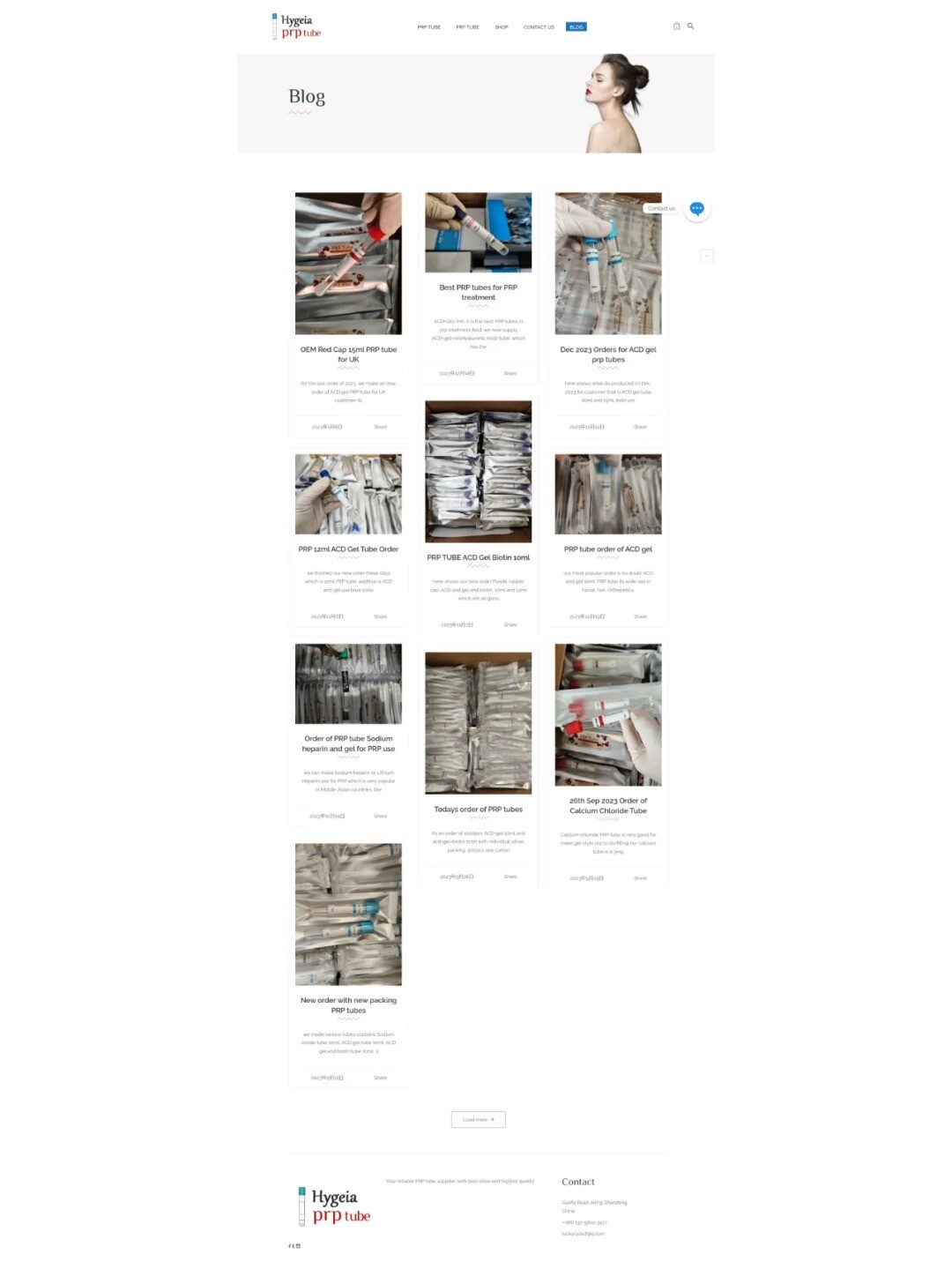 试管类在线支付独立站客户案例分享