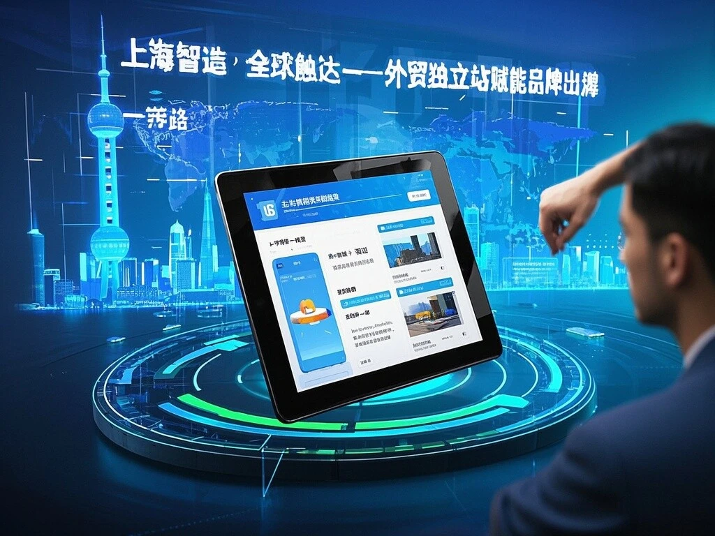 上海外贸独立站搭建：以本地化优势赋能全球市场突围