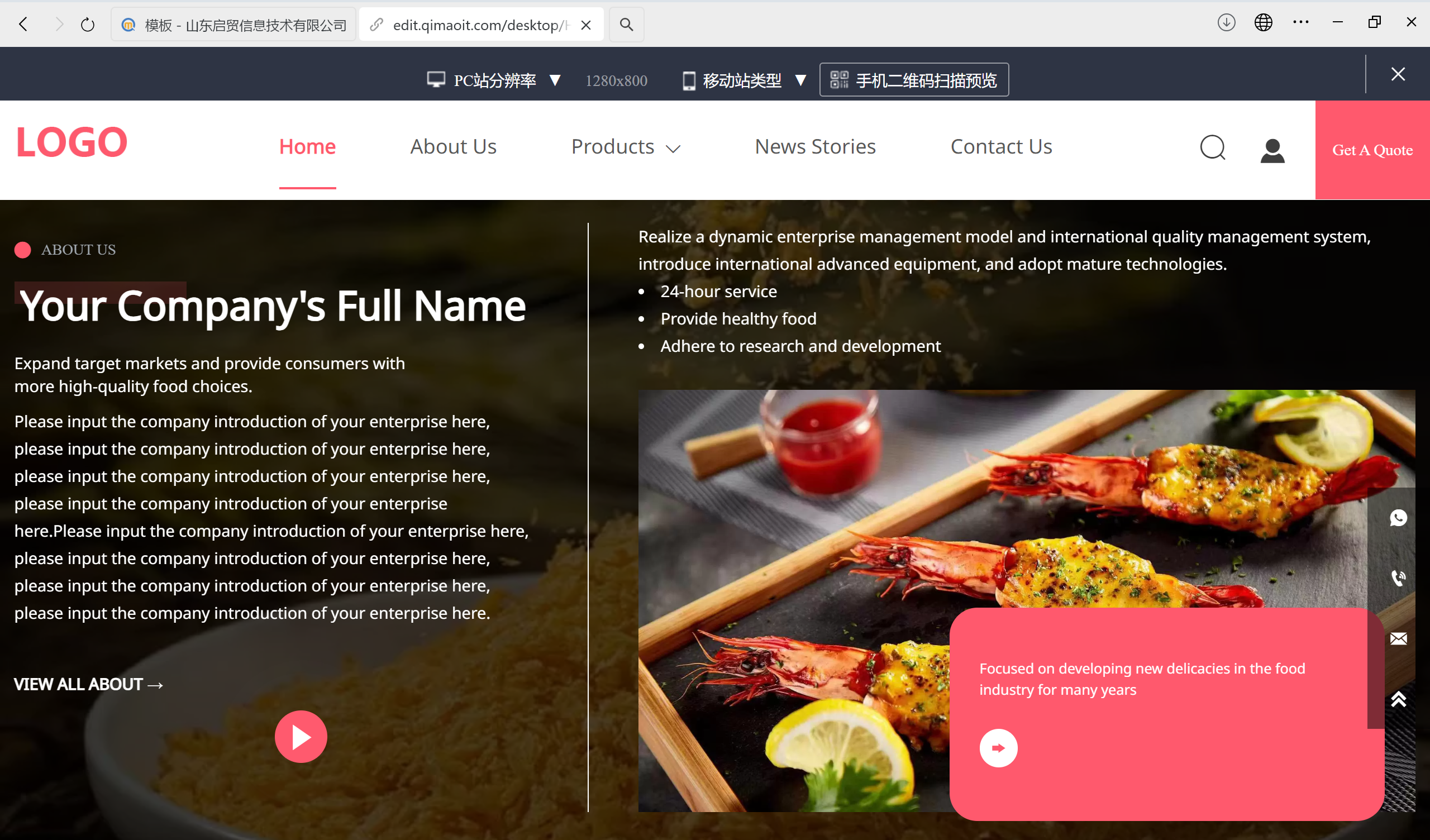 食品外贸独立站：从案例拆解到全球化破局之道