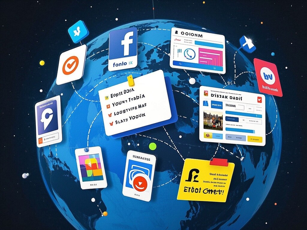 外贸网站社交媒体整合方案：打造全球营销生态链