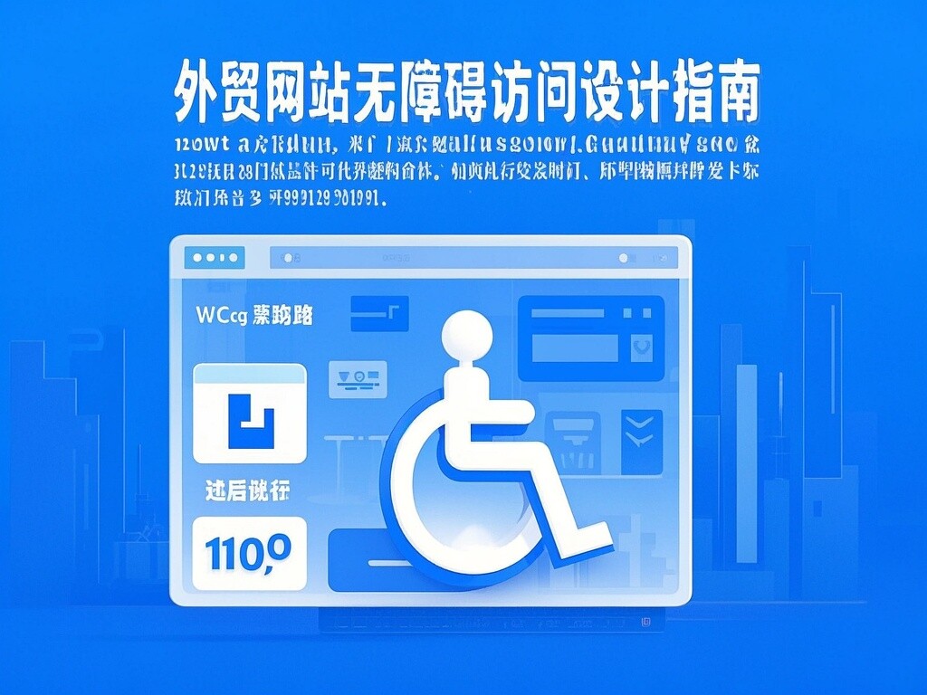 外贸网站无障碍访问设计指南：构建全球化包容性数字体验