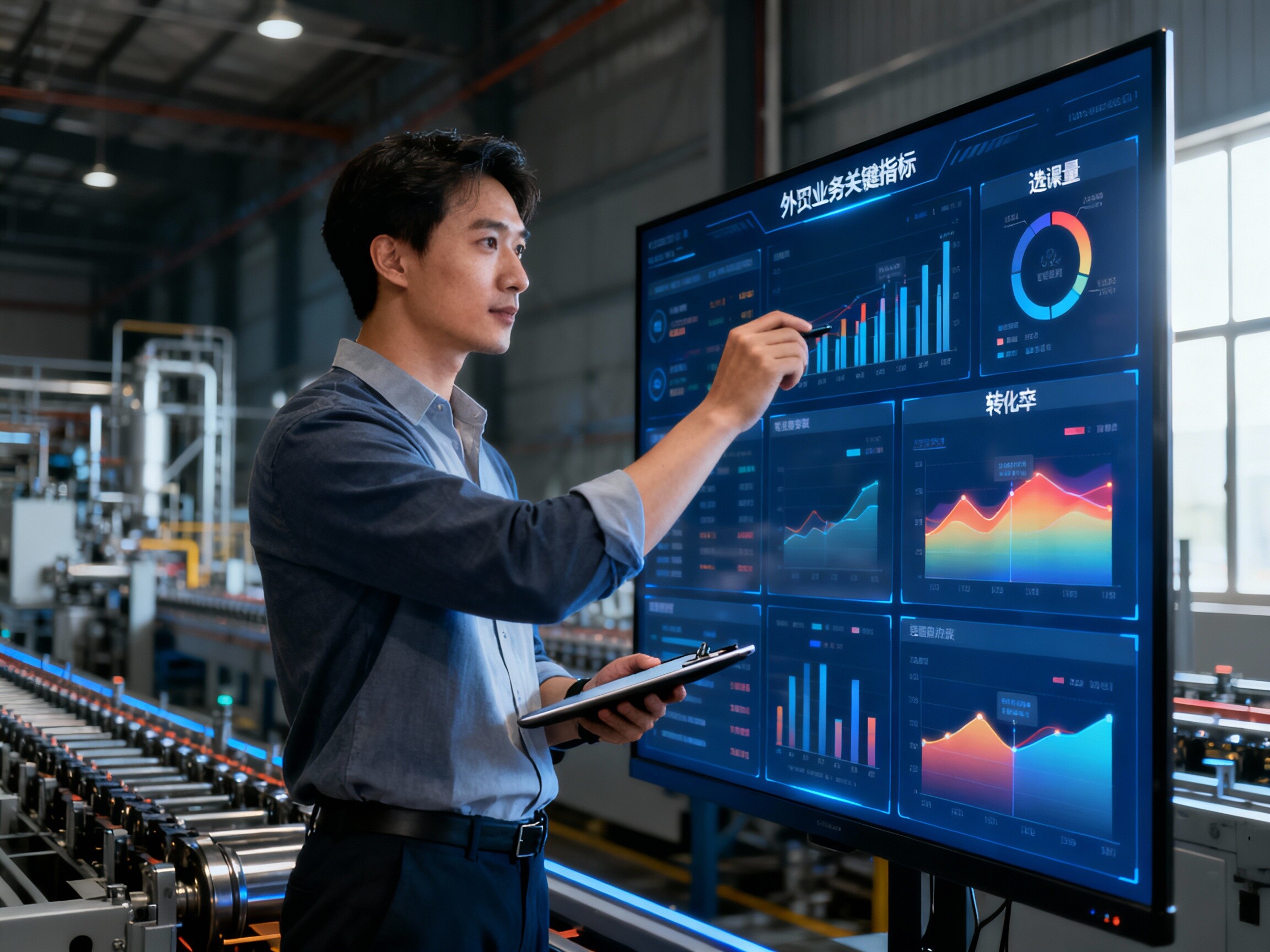 B2B外贸网站数据分析仪表盘定制服务：驱动业务增长的数字化引擎