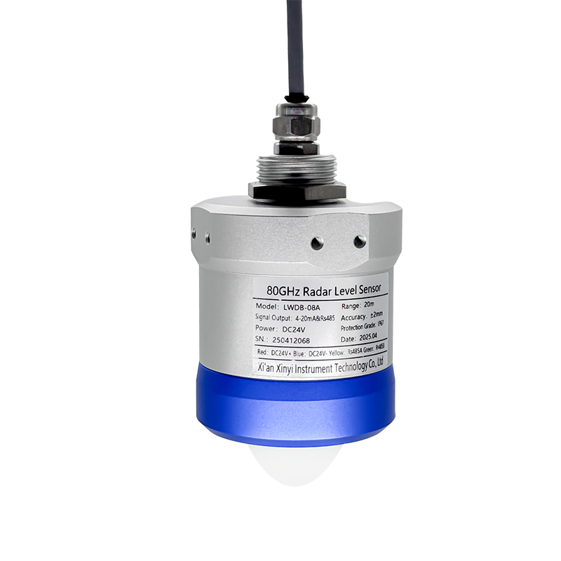 XYLD-08C 80GHZ Radar Level Gauge Metal With RS485/4-20mA Multiple Signal Outputs