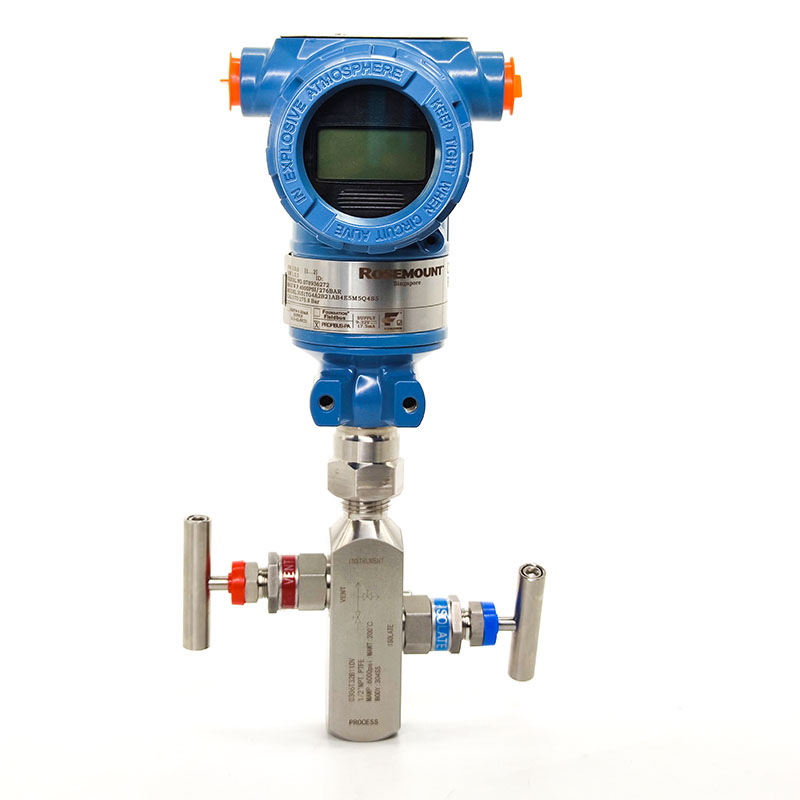 Rosemount 3051TG 3051TA Pressure Transmitter with 2-way Manifold Valves