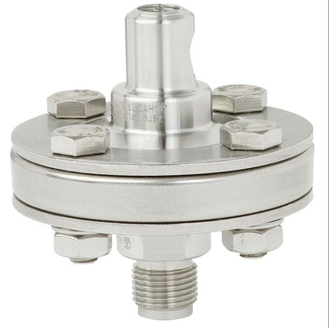 WIKA 990.10 Stainless Steel Flanged Diaphragm Seal for High-Pressure & Corrosive Media
