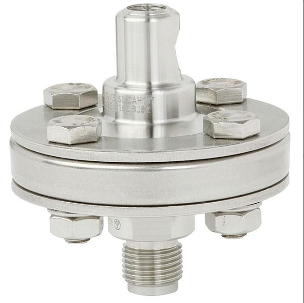 WIKA 990.10 Stainless Steel Flanged Diaphragm Seal for High-Pressure & Corrosive Media