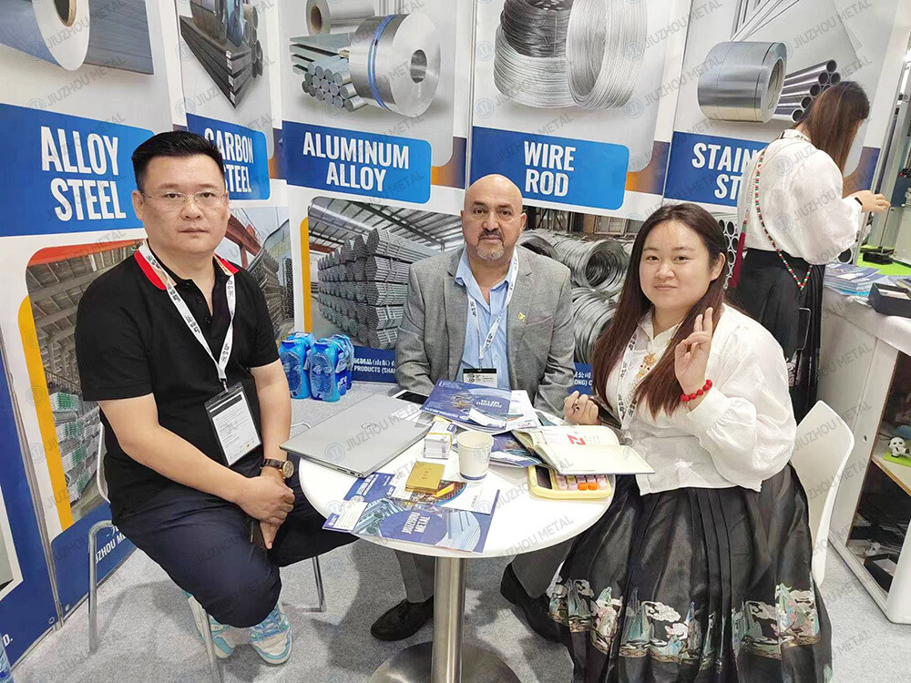 Recap on Jiuzhou Metal's Fruitful Participation in the UAE SteelFab Exhibition