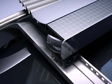 车体遮阳装置专利技术三维动画演示