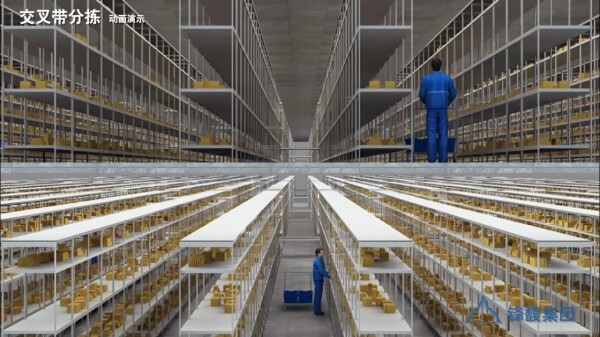 智能工厂动画,机械动画,演示动画,产品动画,三维动画,物流机械动画