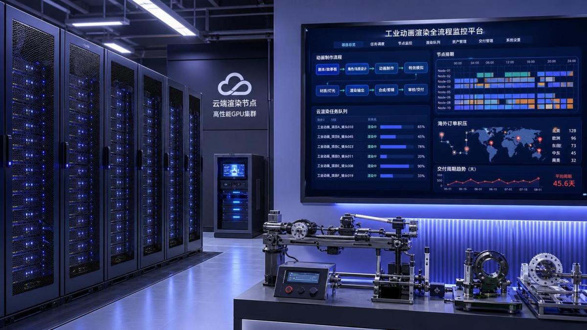 GPU云渲染交付拉长至6至8周，海外AI动画订单排期承压