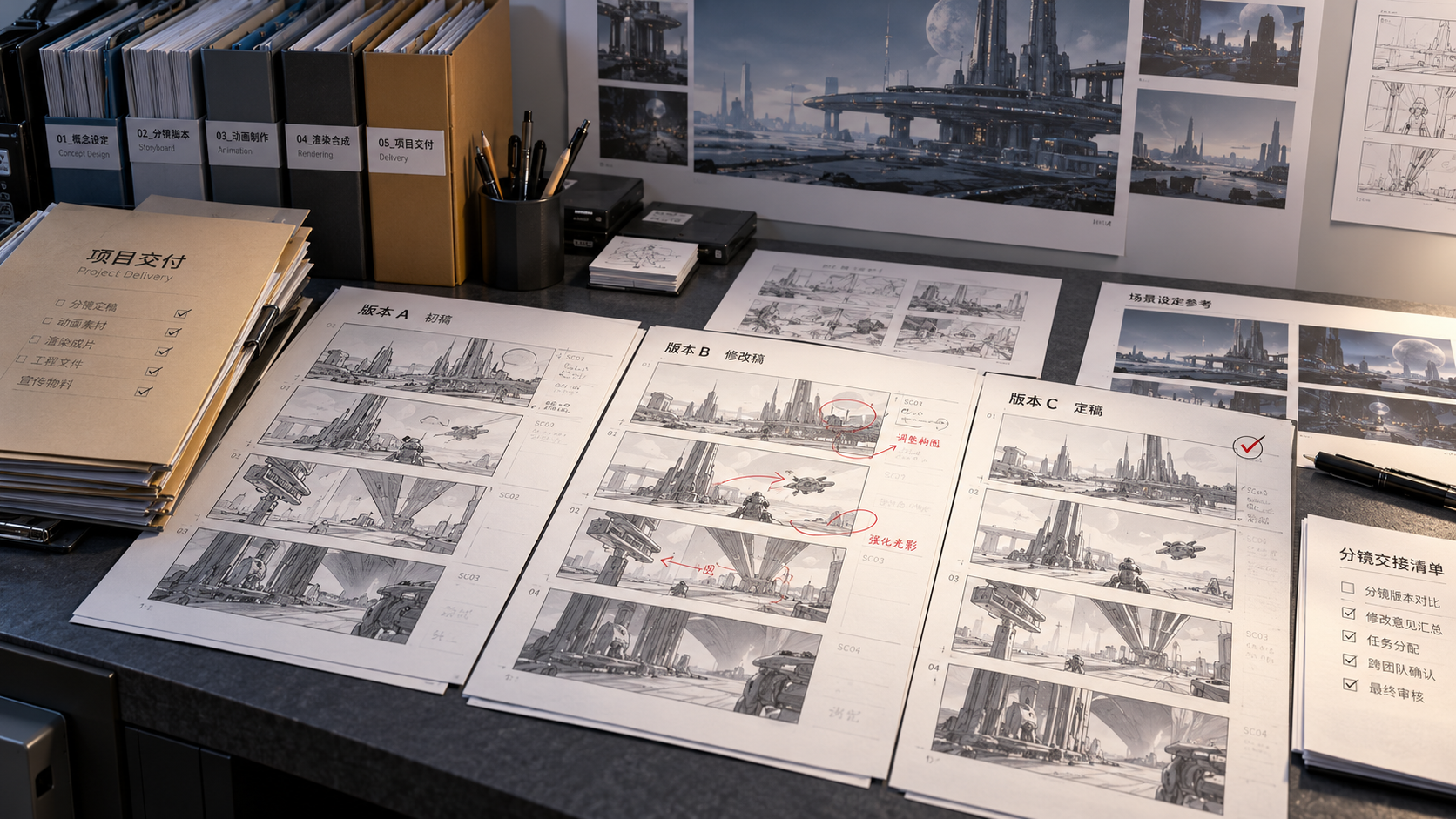 3A工作室过场动画团队转向外部联合制作，分镜合作模式受关注
