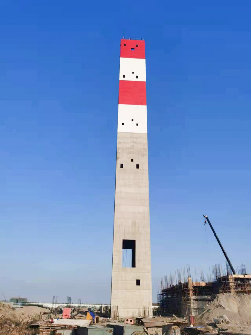 萧山逸通项目烟囱