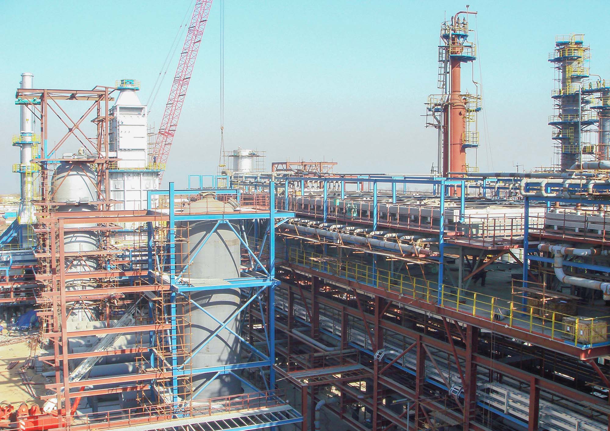 青岛炼化双加氢联合精制装置工程项目