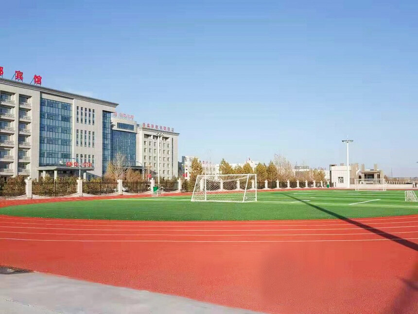内蒙古大唐国际克什克腾煤制天然气项目室外体育场工程施工