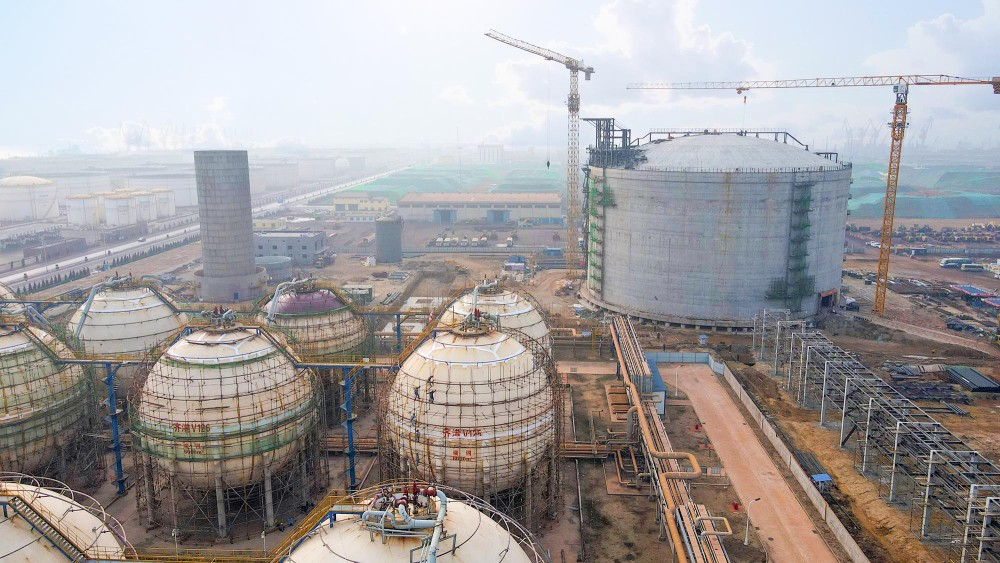 龙口港区液化烃12万m³低温丙烷储罐工程