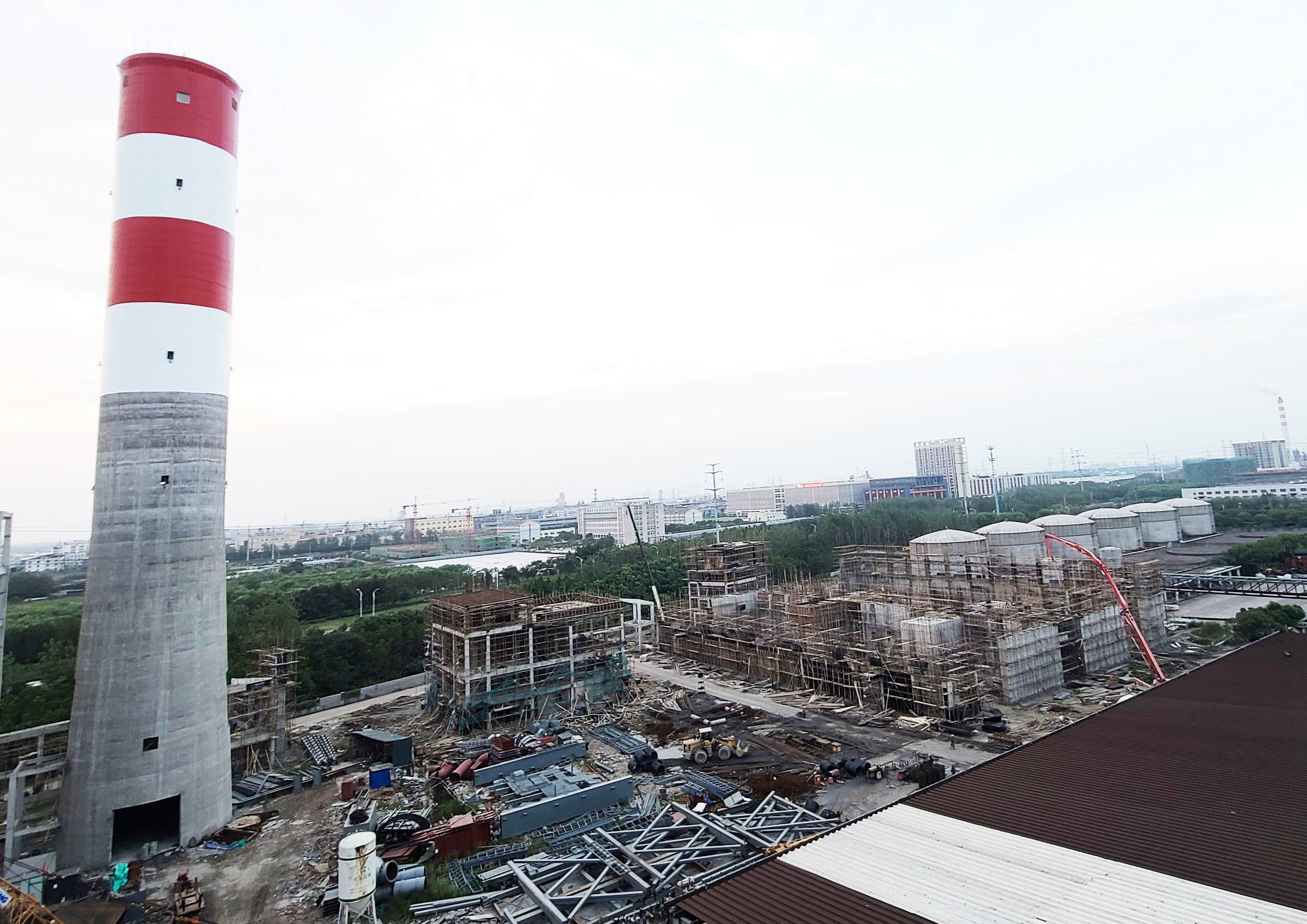 浙江绍兴恒鸣项目烟囱