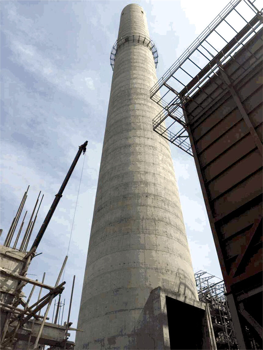 鲁星钢管厂烟囱