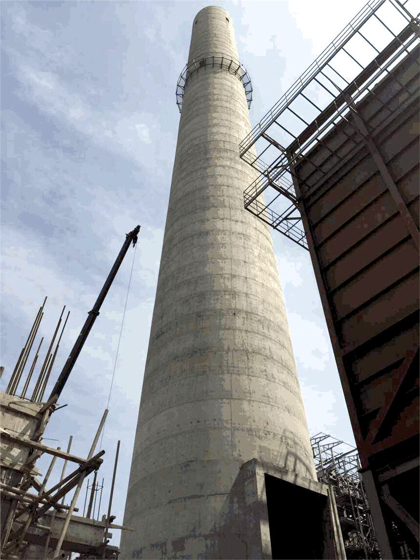 鲁星钢管厂烟囱