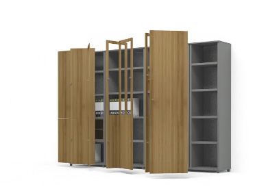 办公家具模块化搭配方式动画展示