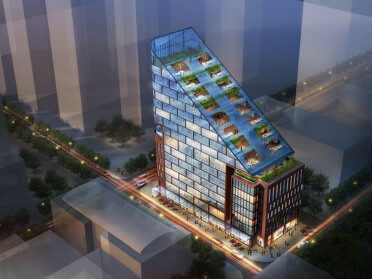 模块化装配式建筑施工流程动画展示