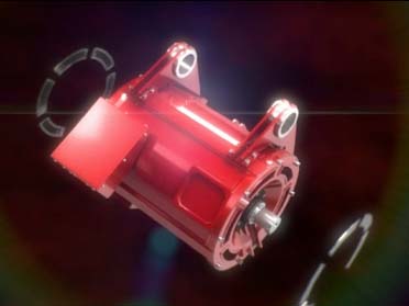 ABB高性能电机动画演示