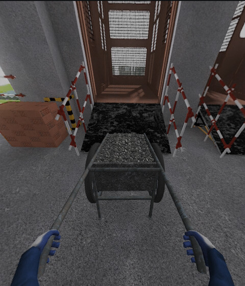 建筑施工安全防范意识提升动画示意