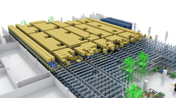 美超微电脑 马来西亚土乃立体仓库项目