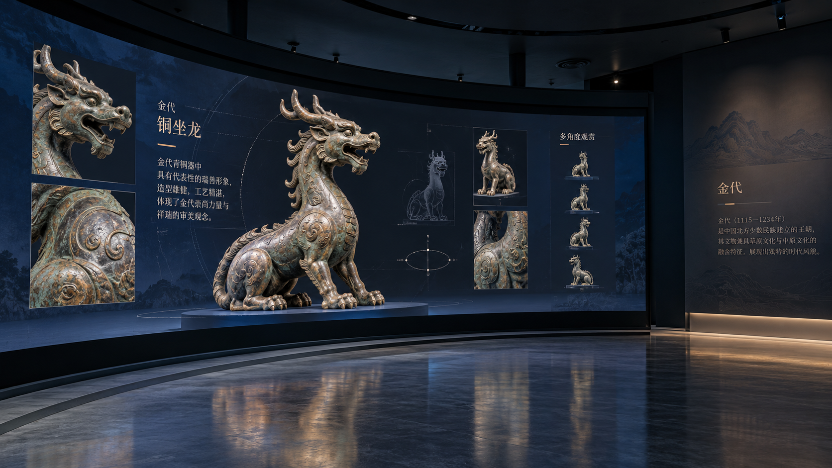 黑龙江省博物馆推出数字特展，融合三维动画与360度全景展示