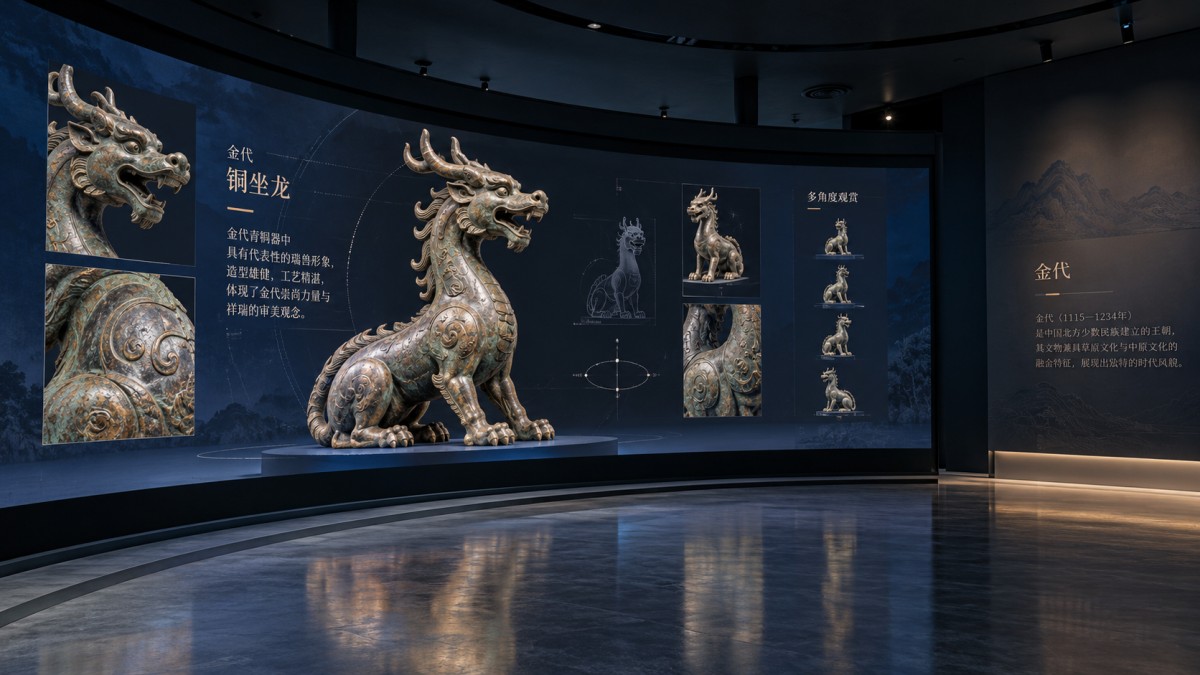 黑龙江省博物馆推出数字特展，融合三维动画与360度全景展示