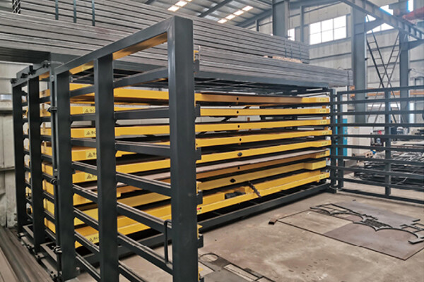 伸缩式板材货架