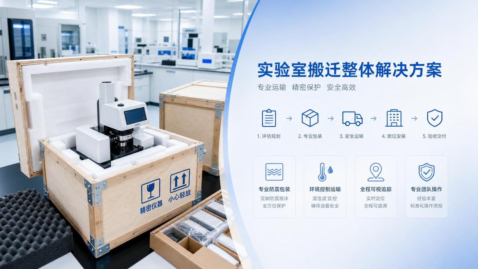 南京实验室搬家流程中需要重点注意什么