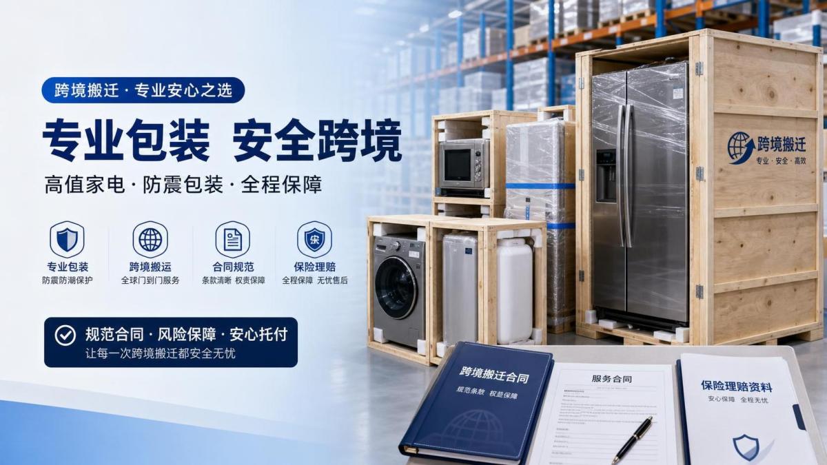 商务部发布跨境搬迁服务出口指引