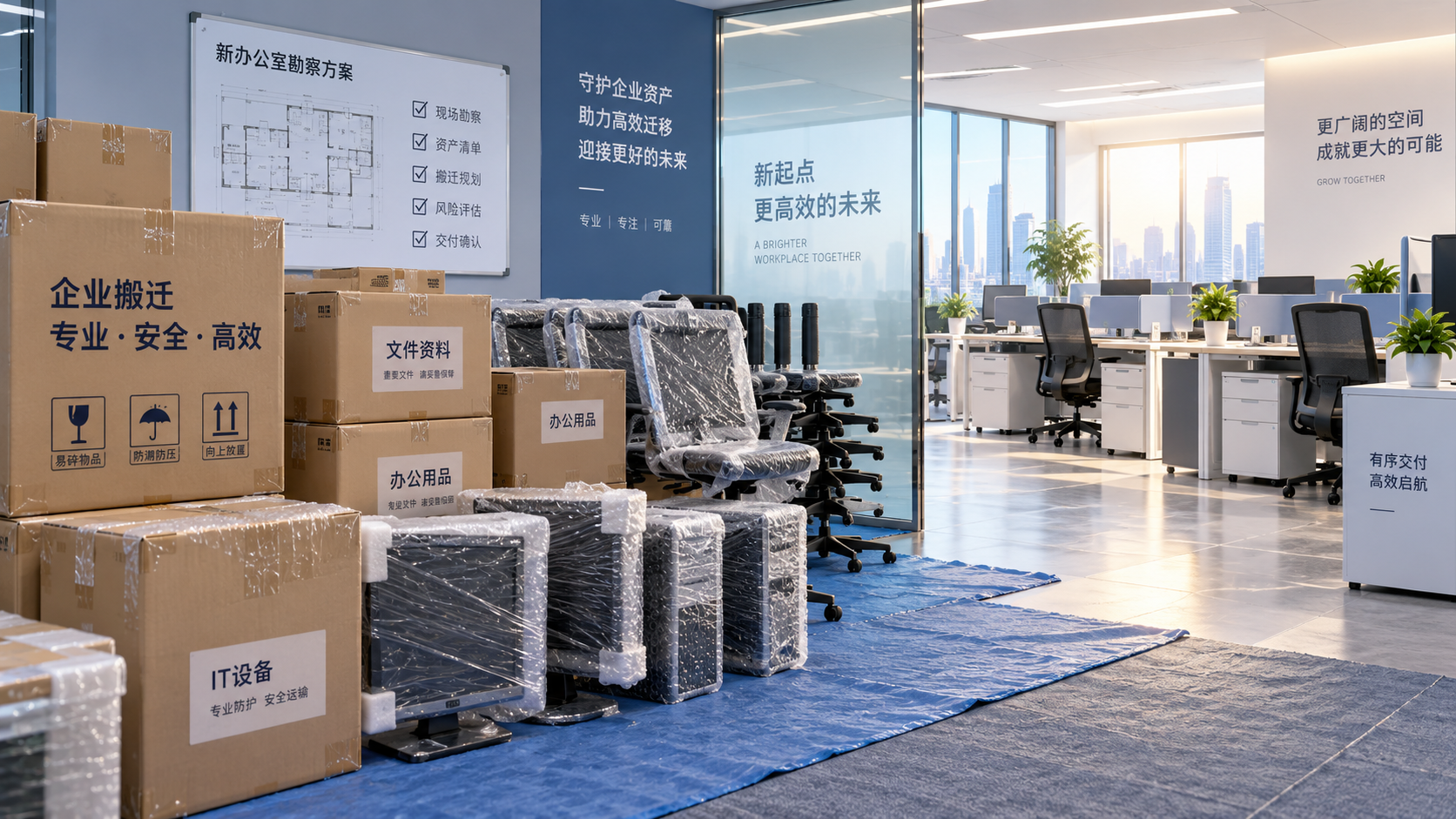 南京办公室搬迁公司怎么选更可靠