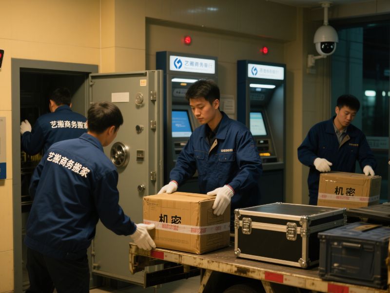 金融机构网点机密文件与设备搬迁