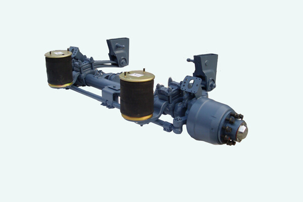 12-ton low-draft self-steering axle and air suspension assembly 12-ton low-draft self-steering axle and air suspension assembly