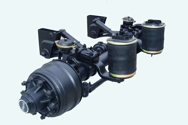 13-ton ordinary steering axle and suspension assembly _ top-mounted type for greenhouse.