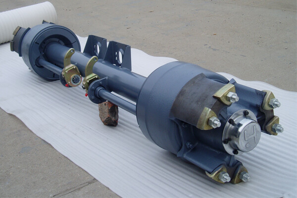 low-trailer axle