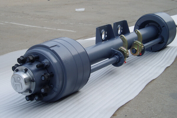 low-trailer axle